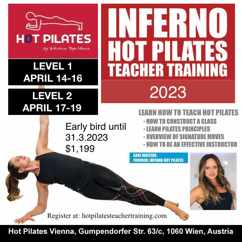 Hot Pilates Teacher Training 2023